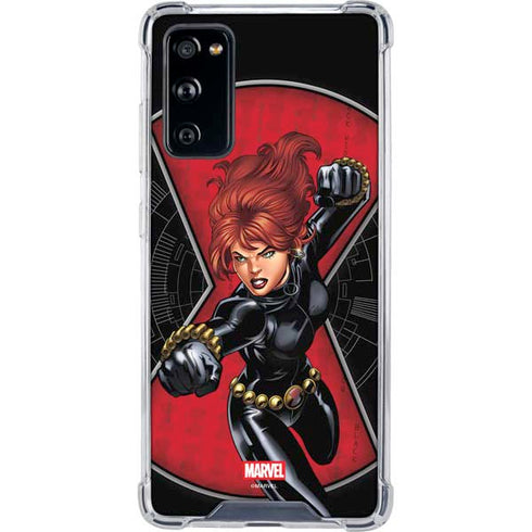 Marvel Black Widow Natasha Romanova Galaxy S20 FE Clear Case